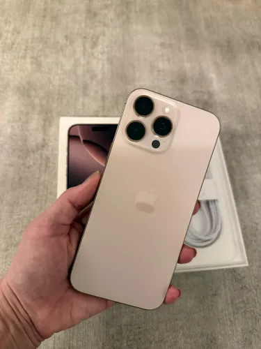 iPhone 16 Pro Max 256GB - Desert | 99% Bateria + NF