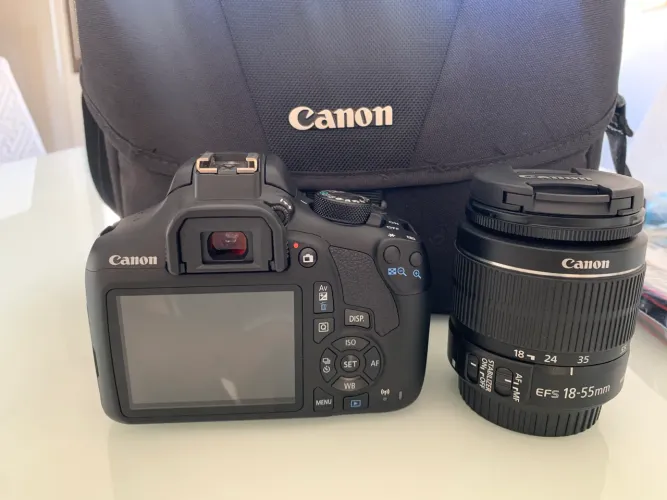 Canon EOS Rebel T6 (1300D) Nova | Sem Uso | Excelente Estado