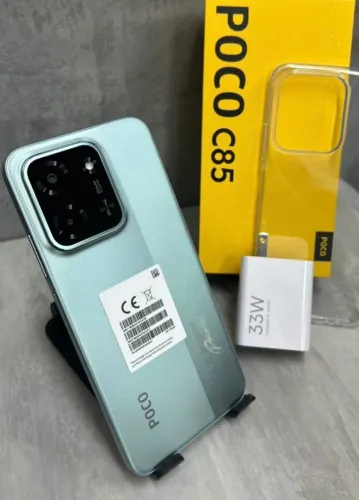 Celular Poco C85 - 256/8 Verde  - Promoção Telefone novo Lacrado 
