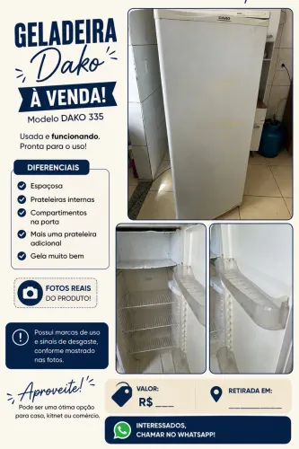 Vendo geladeira