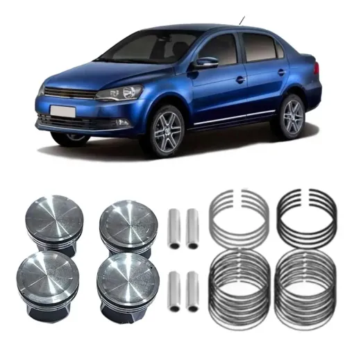 1 kit de pistão com anel vw 1 protetor de carter honda fit 2 cabos toslink