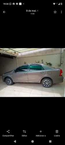 Toyota Etios XS Sedan 1.5 Flex 16V 4P Aut. 2018