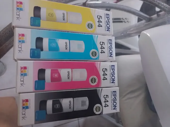 Tintas Epson originais lacradas
