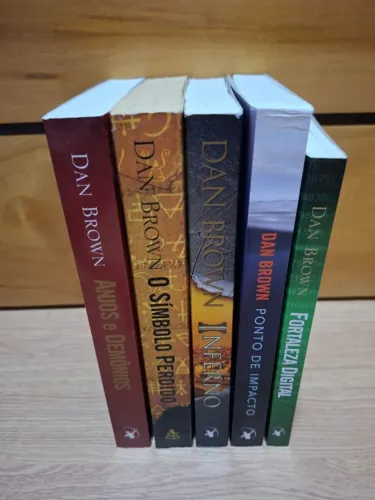Livros Dan Brown - Anjos e Demônios, Inferno e mais