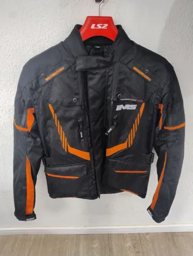 Jaqueta Ims Racing Parka Tam(M)Cor Preto/Laranja 