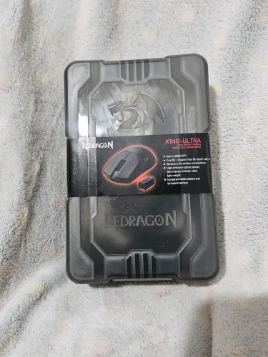 MOUSE GAMER REDRAGON FYZU PRO. WIRELESS BLUETOOTH. 26000DPI, 6 BOTOES. PRETO. M995-PRC