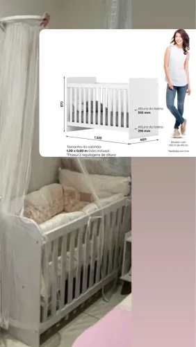 Berço + colchão