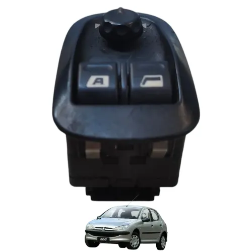 interruptor vidro elétrico Peugeot 206 207 2010