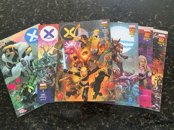 HQ MARVEL X-MEN - Lote ou avulso - Vol. 2, 4, 6, 16, 18 e 19 - Panini Comics