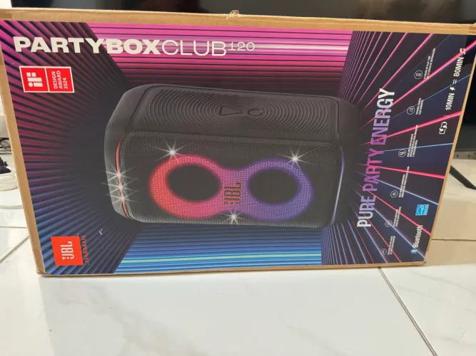 Jbl partybox 120 zerada