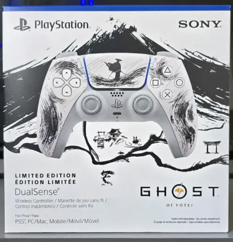 Controle DualSense PS5, Edição Ghost of Yôtei