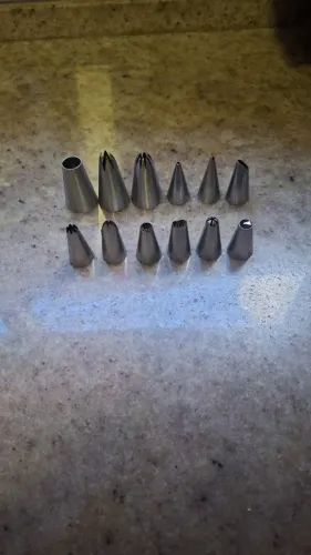 CONJ. BICO CONFEITEIRO INOX 12 PCS