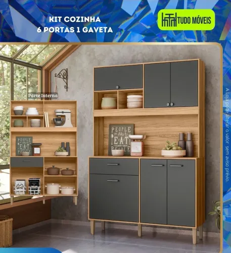 KIT COZINHA ERVA DOCE
