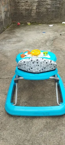 Andador Safari II Azul Tutti Baby