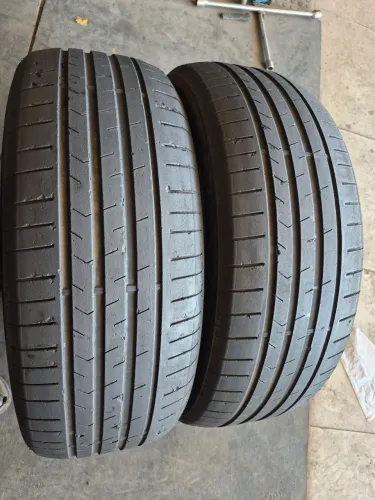 2 pneus 215/55/18 lanvigator meia vida original da track e outros (450 em 3× no ct