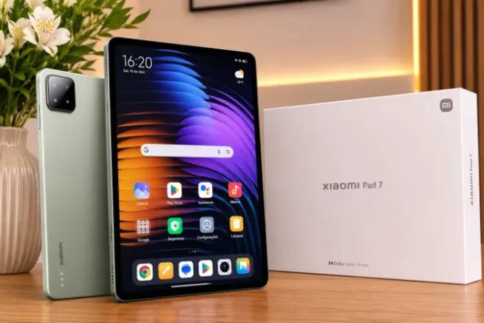 Tablet Xiaomi Pad 7 11.2" | 256GB | 8GB RAM | Wi-Fi | Verde -Pronta entrega