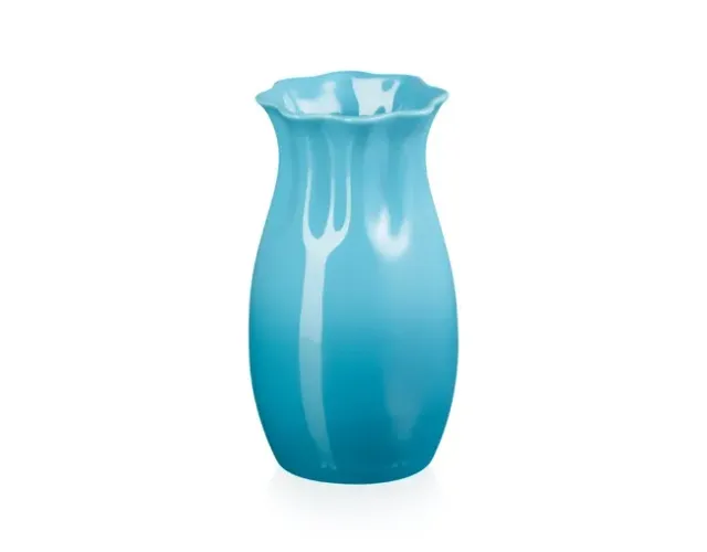 Le creuset vaso flowers novo Caribe valor unitário