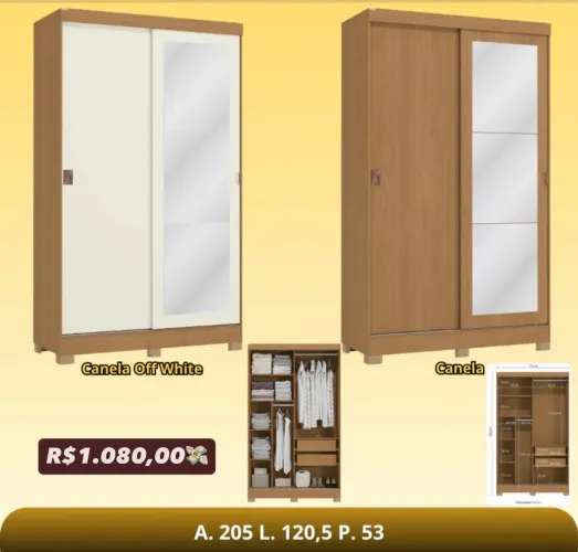 Guarda Roupa Solteiro L29