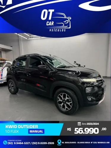 Renault Kwid Outsider 1.0 Flex 12V 5P Mec. 2024