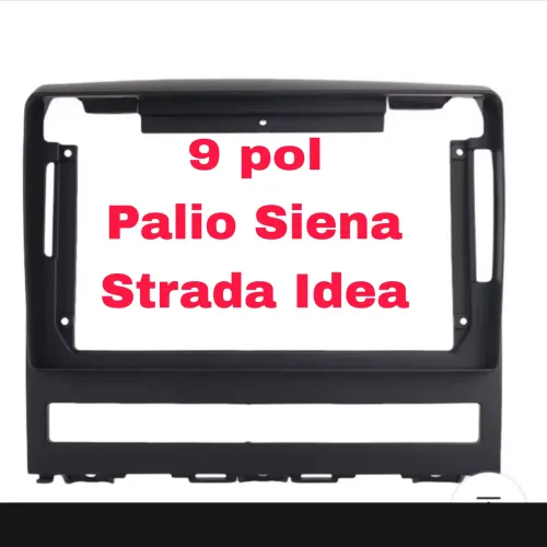 Moldura 9 polegadas Pálio Siena Idea Strada 