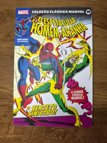 HQ Marvel Panini - Colecão Clássica Marvel #19 - O Espetacular Homem-Aranha Vol. 4