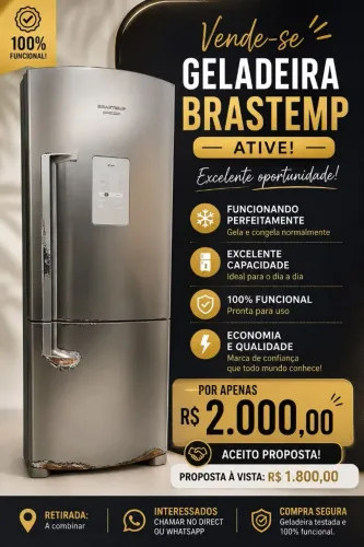 Geladeira Brastemp
