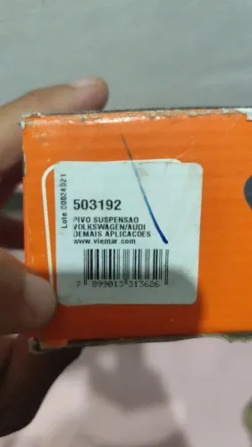 Peça carro pivô e pastilha