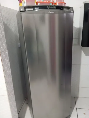 geladeira Consul semi nova usso excelente inox
