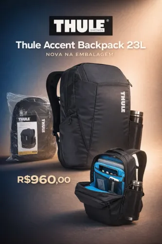 Mochila THULE BACKPACK 23L nova na embalagem 