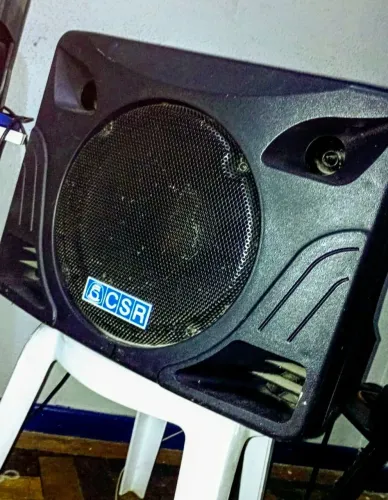 Caixa de som amplificada - CSR profissional - ATIVO 100W