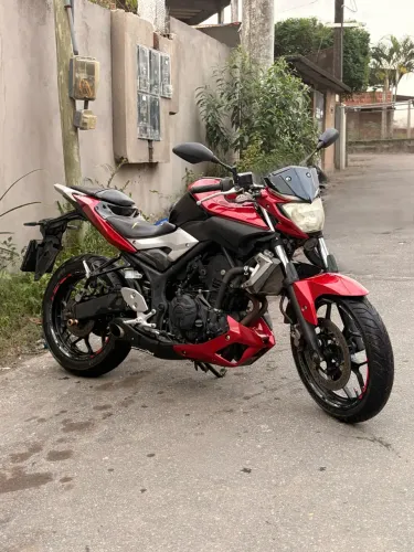 YAMAHA MT-03 2017 - VERMELHA