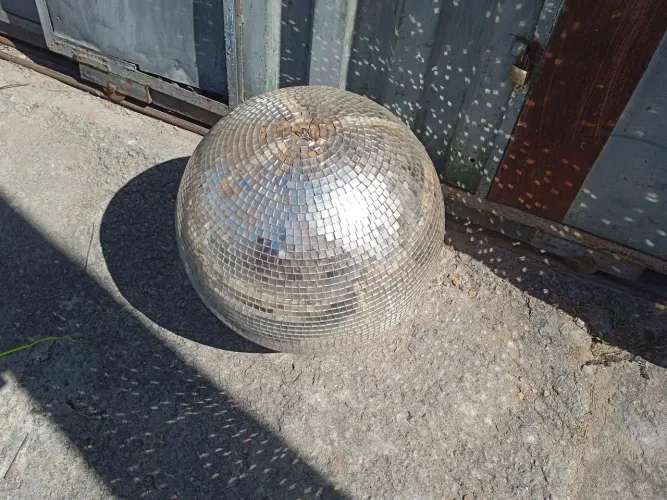 Globo espelhado para discoteca