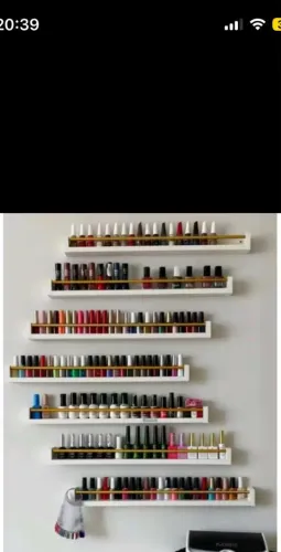 Expositor de esmaltes 6 prateleiras 