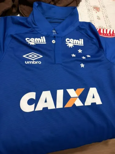 Camisa Cruzeiro 2016  - Preparada para jogo