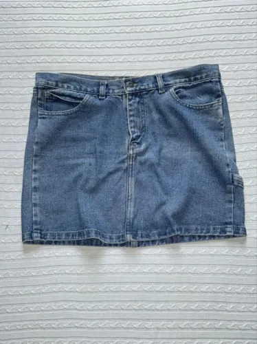 saia jeans curta tamanho 42 kabum jeans