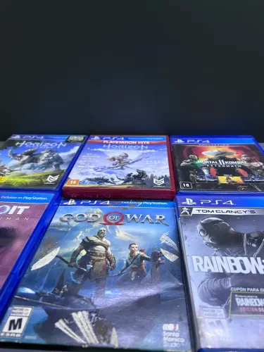 Lote de jogos PS4 variados 6 jogos