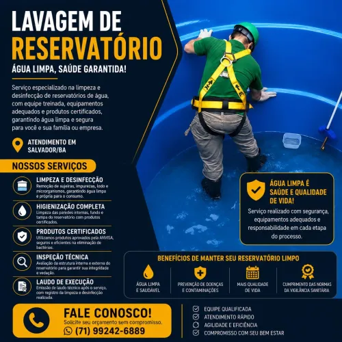 Lavagem de Reservatórios