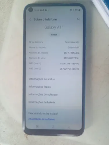 Vendo Galaxy A11