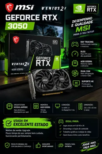 RTX 3050 6GB