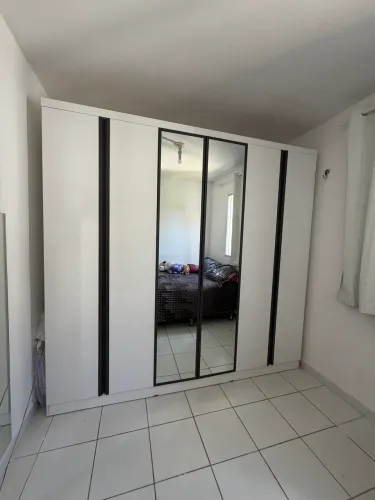 Guarda roupa + armário de parede + painel de TV