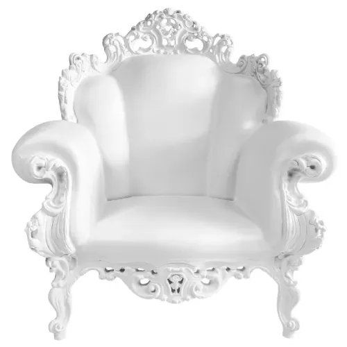 Poltrona Proust Branca - 1,04 x 0,90 x 1,05h