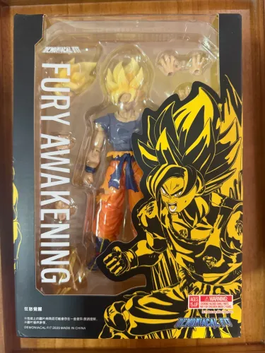 Goku Super Saiyajin Fury Awaking - Demoniacal Fit Novo - Retirado o Efect de poder