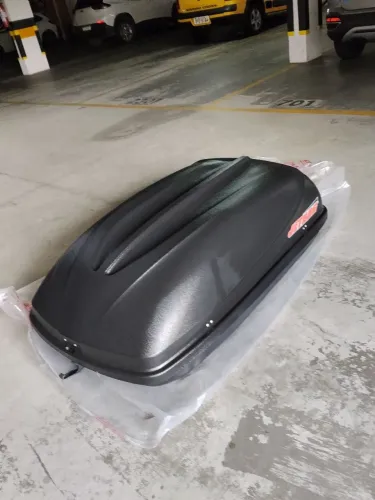 Bagageiro de teto Jetbag usado. 550 à vista.