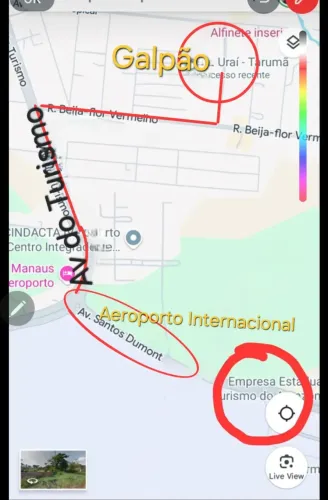Vendo/Alugo Galpão nível 3 com 570m2. Rua Uraí Tarumã. Prox Av Turismo e do Aeroporto