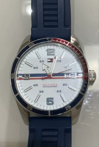 Relógio Esportivo Masculino Pepsi - Pulseira de Borracha Azul