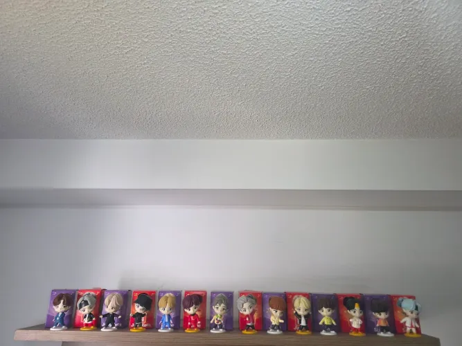 Coleção Completa Tiny tans Mc donalds do BTS.