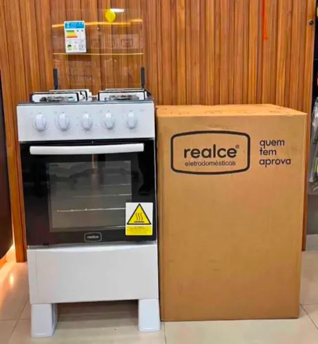 FOGÃO REALCE BRANCO