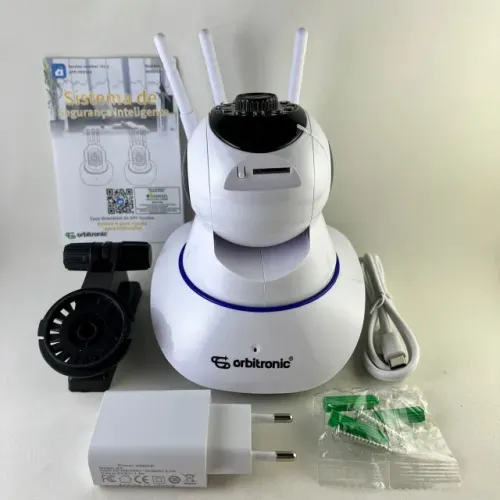 Câmera de Segurança Wi-Fi Orbitronic ORB7160 - Ideal para Ambientes Internos