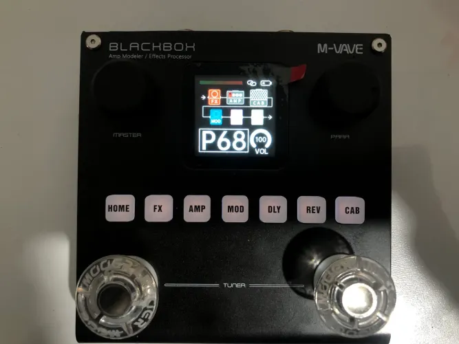 Pedaleira blackbox mvave
