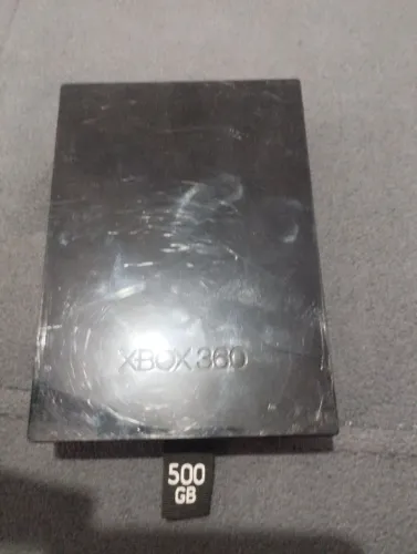 Só case HD Xbox 360 original com caser original 500 GB